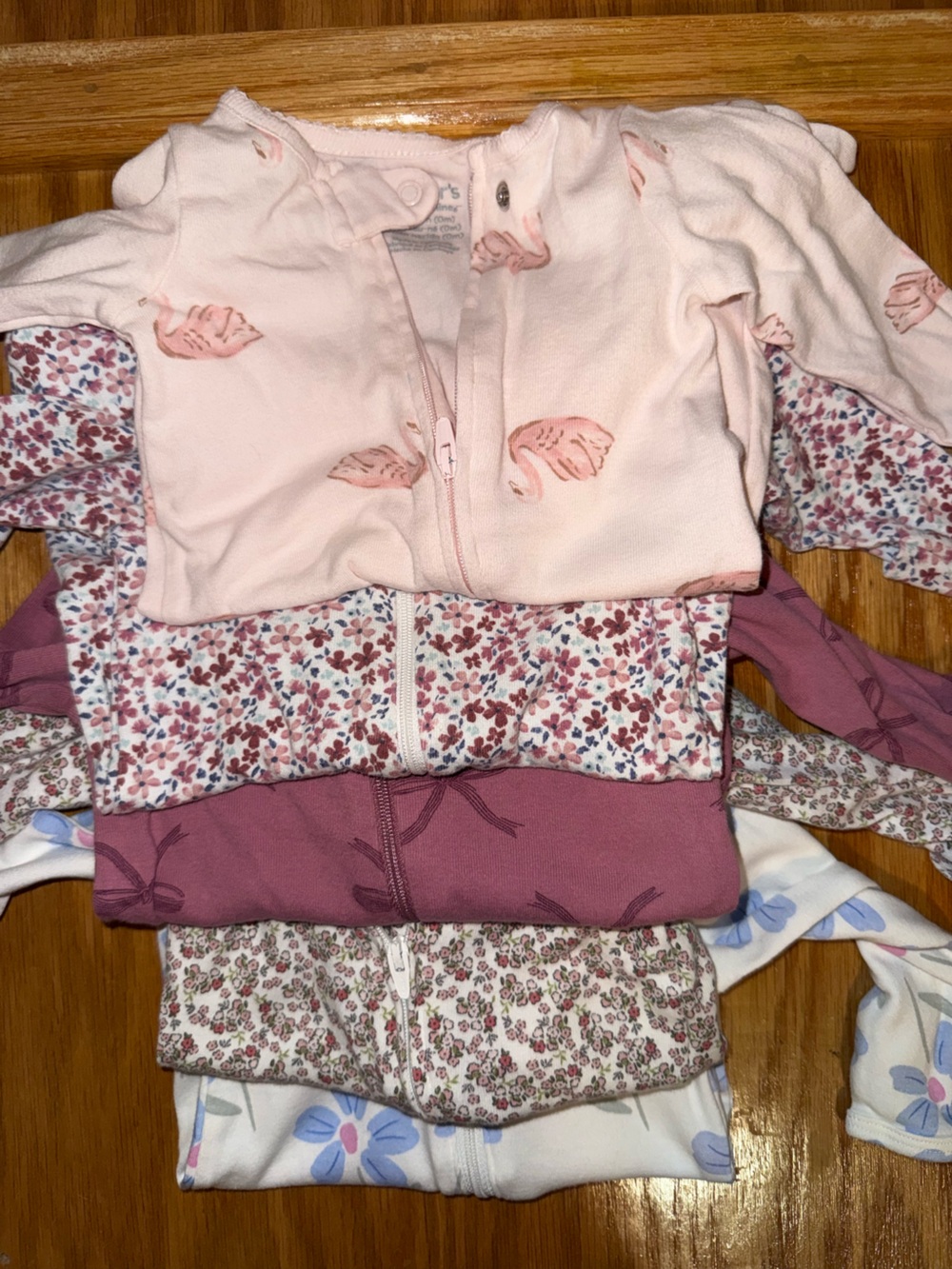 Carters Baby Sleepers 5 pack